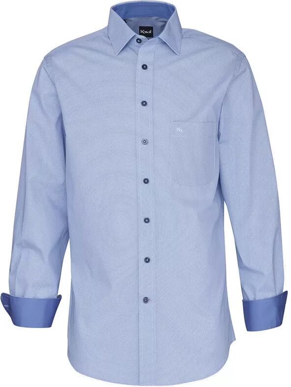 Kauf - Hemd, Regular Fit, langarm, für Herren, Blau, Größe 40