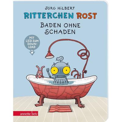 Ritterchen Rost - Baden ohne Schaden (Ritterchen Rost, Bd.), Gebundene Ausgabe von Jörg Hilbert, Annette Betz im Ueberreuter Verlag, 978-3-219-11914-5