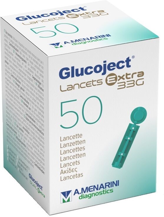 Menarini Glucoject Lancets Ex G33 50pz