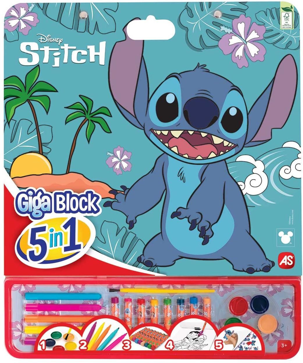 AS Giga Block Drawing Set 5 in 1 Stitch (1023-62756)