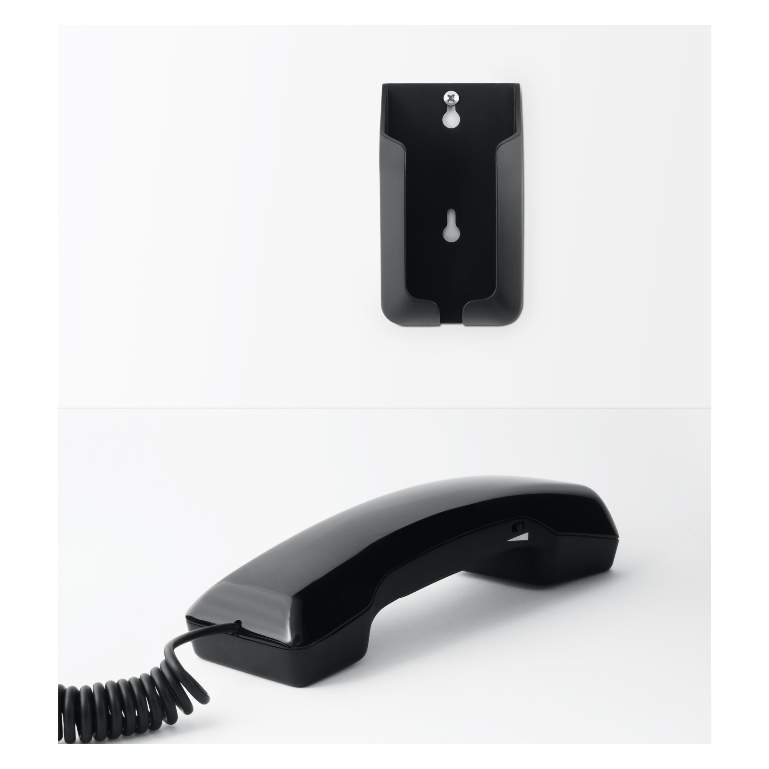 Doro 901c - Analoges Telefon - Kabelgebundenes Mobilteil - Schwarz (4756)