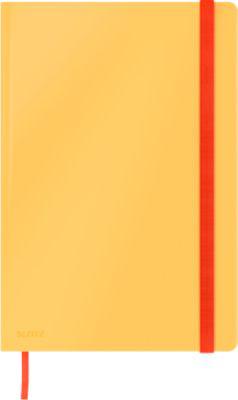 Notizbuch Leitz Cosy, DIN B5, kariert, 100 g/m² Papier, 80 Blatt, Hardcover, gelb