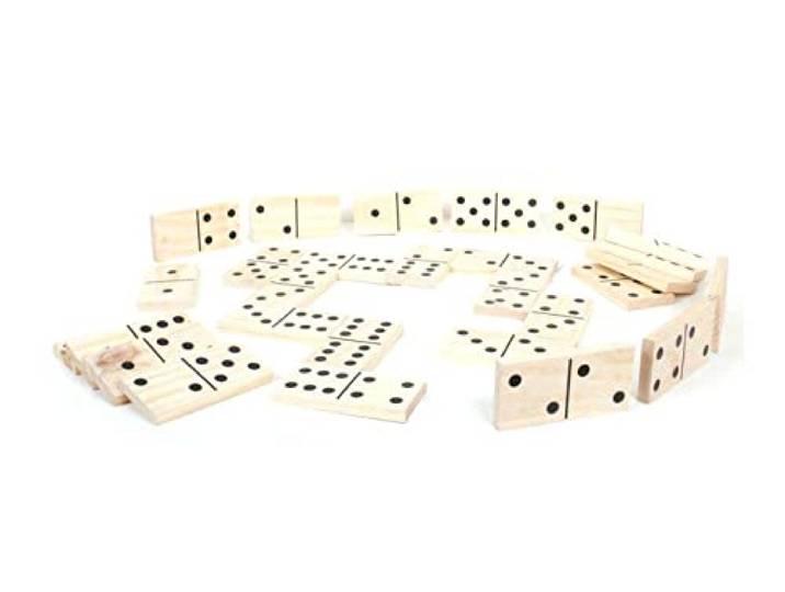 TickiT 74770 Wooden Dominoes Set