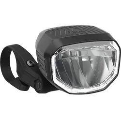 Busch + Müller BriQ-M E Highbeam E-Bike-Scheinwerfer, 150/200 Lux, Fernlicht, schwarz