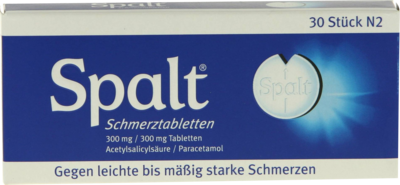 PharmaSGP GmbH SPALT Schmerztabletten 30 St 01743393