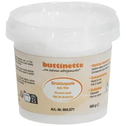 buttinette Strukturpaste, fein, 500 g