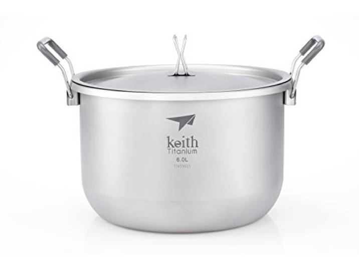 Keith Titanium Ti8301 Topf – 6,0 l Keith's 18-jähriges Jubiläum: exklusiver Preis!