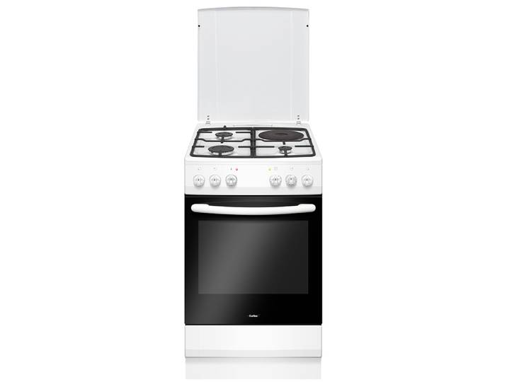 Cuisinière mixte blanc CCM50E CURTISS