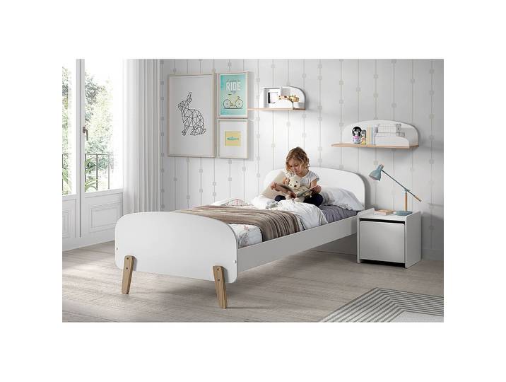 Wandregal 65cm Weiß/Weiß