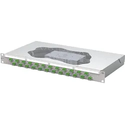 Metz Connect Patchfeld splice, Server Zubehör, Grau