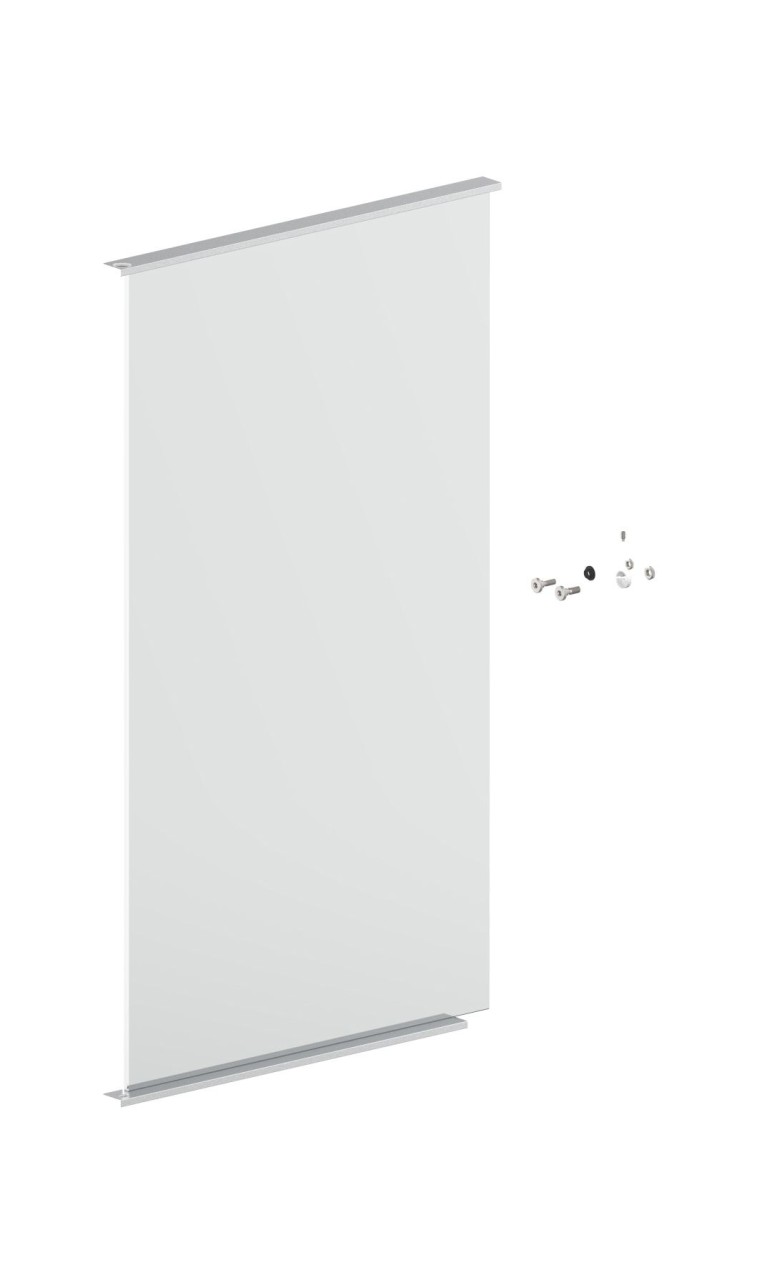 Keuco S-Tür Match 128x2 Ersatzteil SPS 90101 90101170040 li. 399x700mm silb.-elox., 90101170040 90101170040