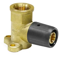 Steckfitting, Pipetec, Wandwinkel mit IG, DVGW-Zulassung (Ausführung: 16 - 1/2''IG - 39 mm)