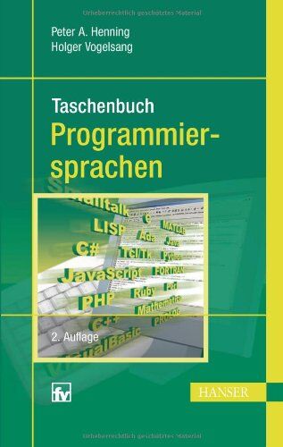Henning, Peter A. - Taschenbuch Programmiersprachen - Preis vom 09.10.2026 07:28:09 h
