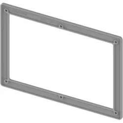 TECE TECEsolid Distanzrahmen 9240441 grau, 220x150x4mm