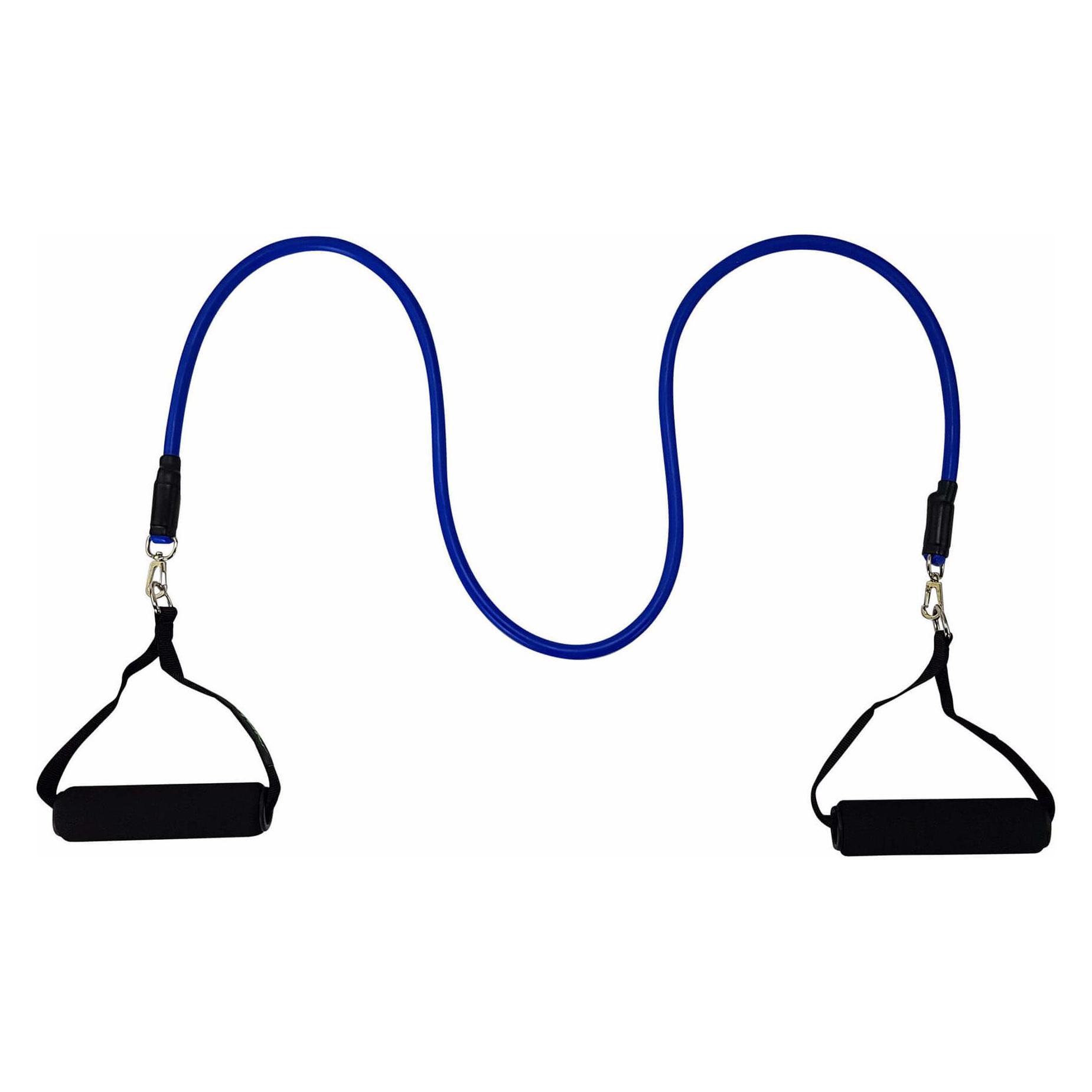 Tunturi Multifunktionales Widerstandsbänder Set - Resistance Band Set (1.20 m, Extra Leicht, Extra Stark, Leicht, Mittel, Stark) (14TUSFU199)