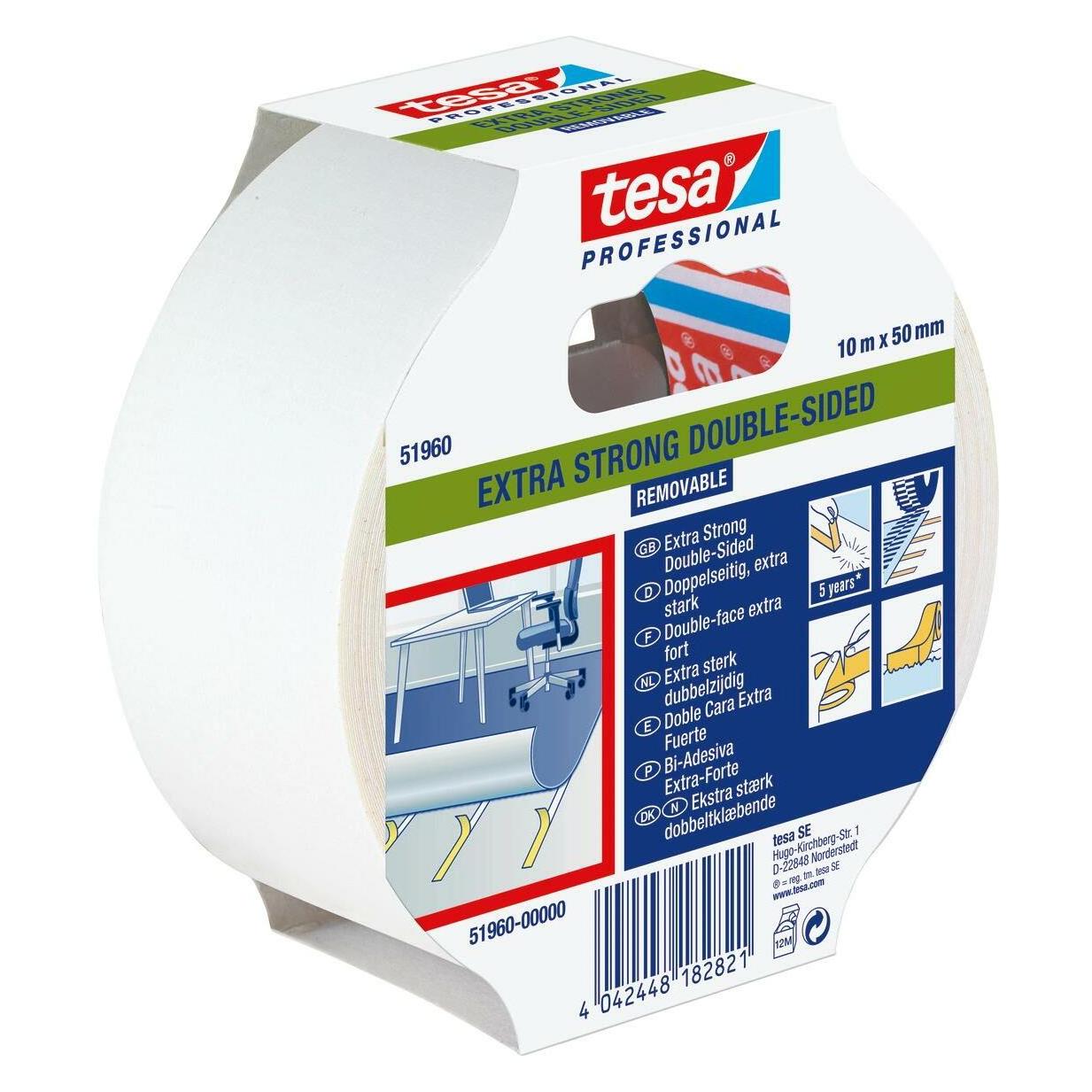 tesa Verlegeb. extra strong ablösb.25:50 (50 mm) (51960-00001-11)