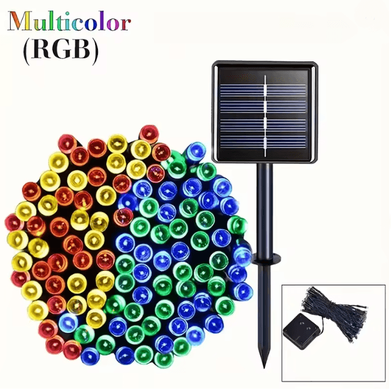 Inspire Essentials TwinkleGlow Solar String Lights For Patio And Garden a 200led 22m