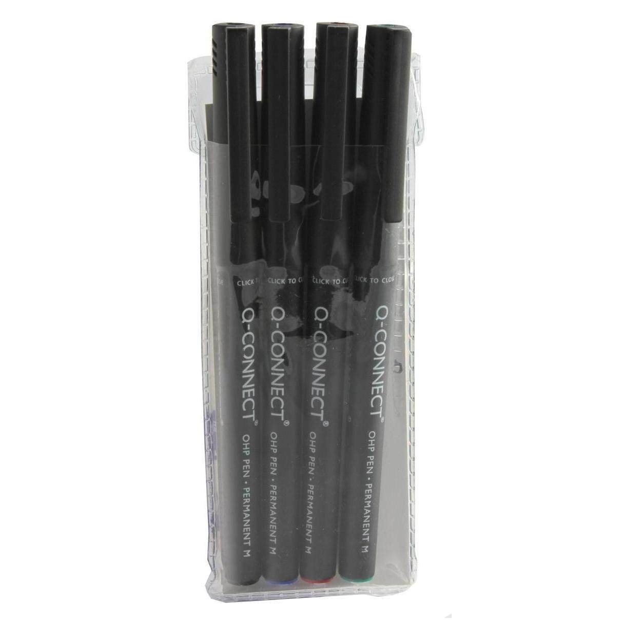 Q-Connect OHP Marker permanent (4x) (KF01198)