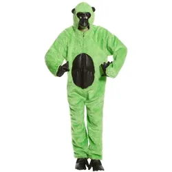 Gorillakostüm unisex, grün
