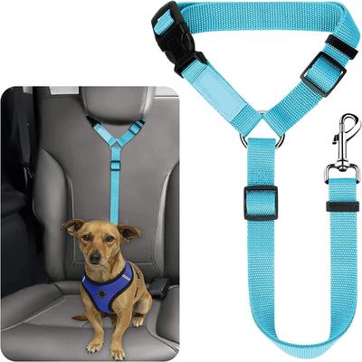 Uplifted Goods Pet Car Safety Restraint For Dogs & Cats sky Blue m