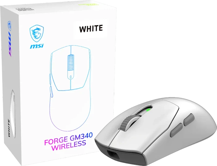 MSI FORGE GM340 Wireless weiß