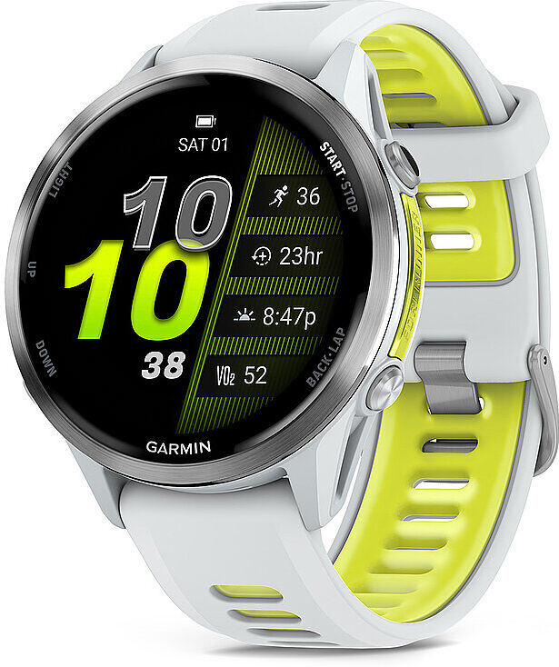 Garmin GPS-Laufuhr Forerunner 970 weiss B