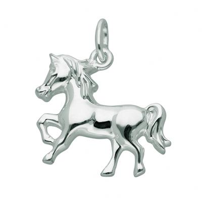 Kettenanhänger ADELIA´S "Anhänger Pferd 925 Silber", silber, Schmuckanhänger, Mädchen, Pferd, Silber 925 (Sterlingsilber), Kettenanhänger, Silberanhänger Pferd