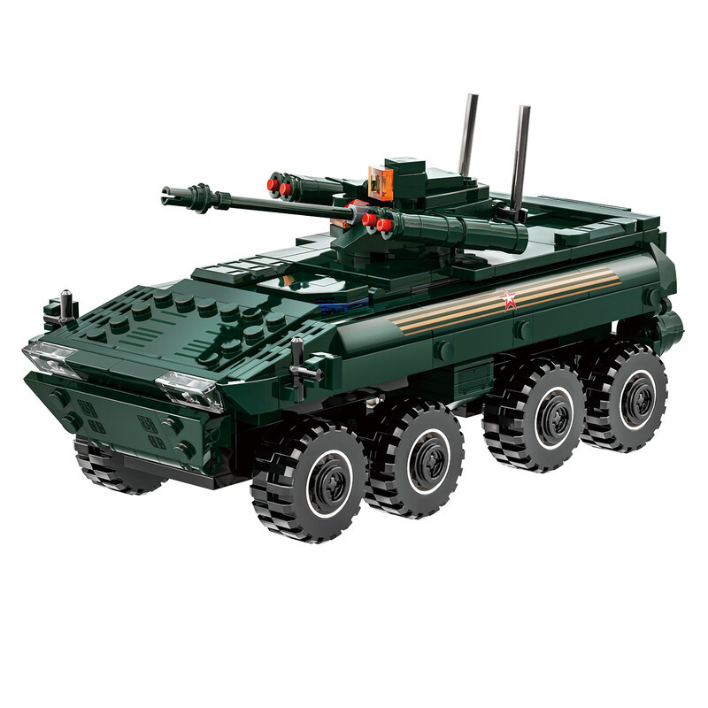 WANGE VPK-7829 Boomerang Infanterievoertuig Bouwstenenset met 335 stuks