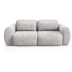 SOFA Camilla 3 Sitzplätze Hellgrau
