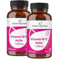 Vitamin B12 Activ 1.000 μg Doppelpack 2X120 St