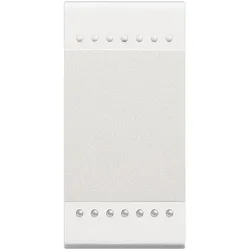 Bticino N4003N-EU Living Light W/m mit Schraubklemmen 1-modulig Weiss