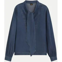 Jeansbluse C_Betilla Blau 42