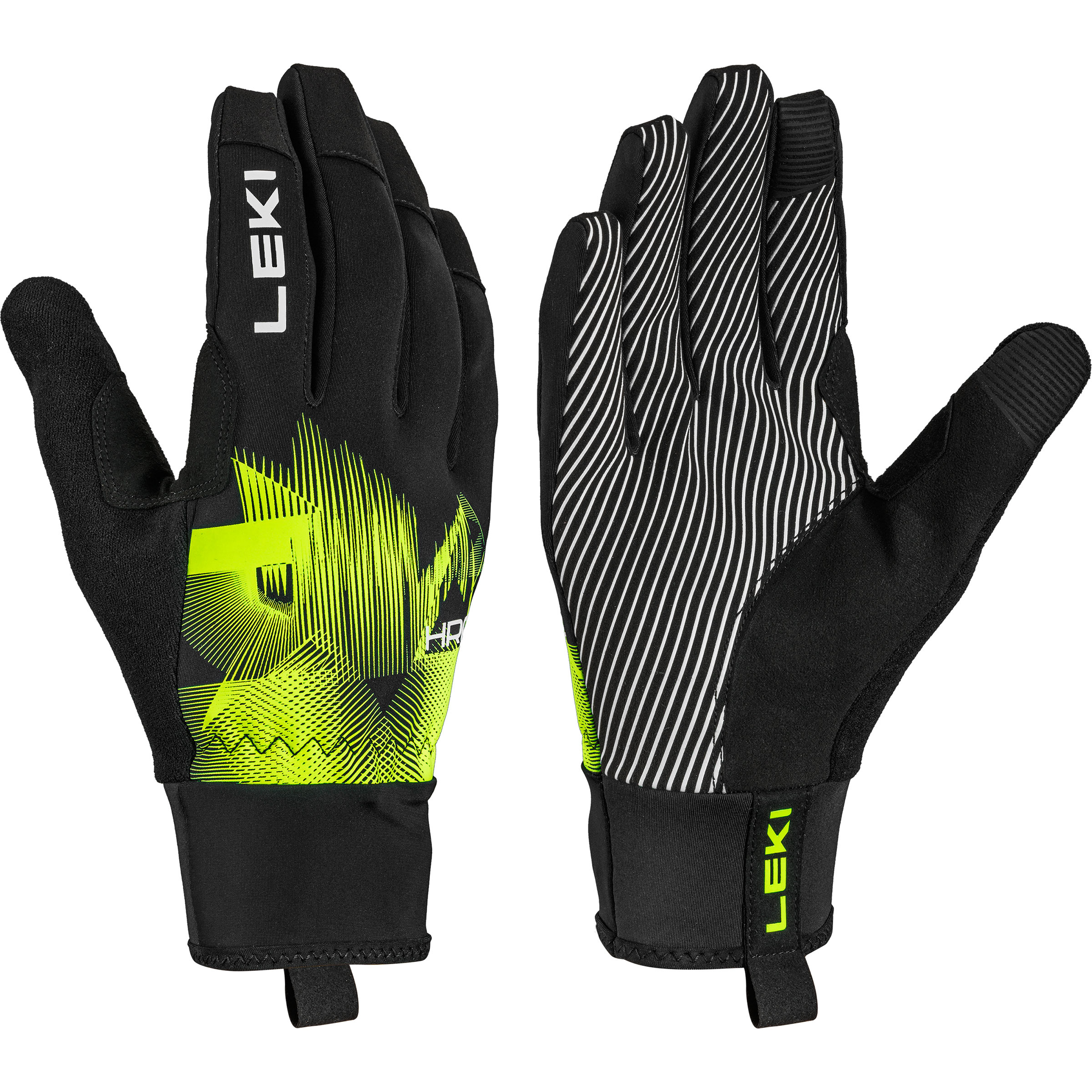 Leki HRC Race Zero Langlaufhandschuhe schwarz Größe 6.5 Langlauf Klassik | Langlauf Skating Winddicht