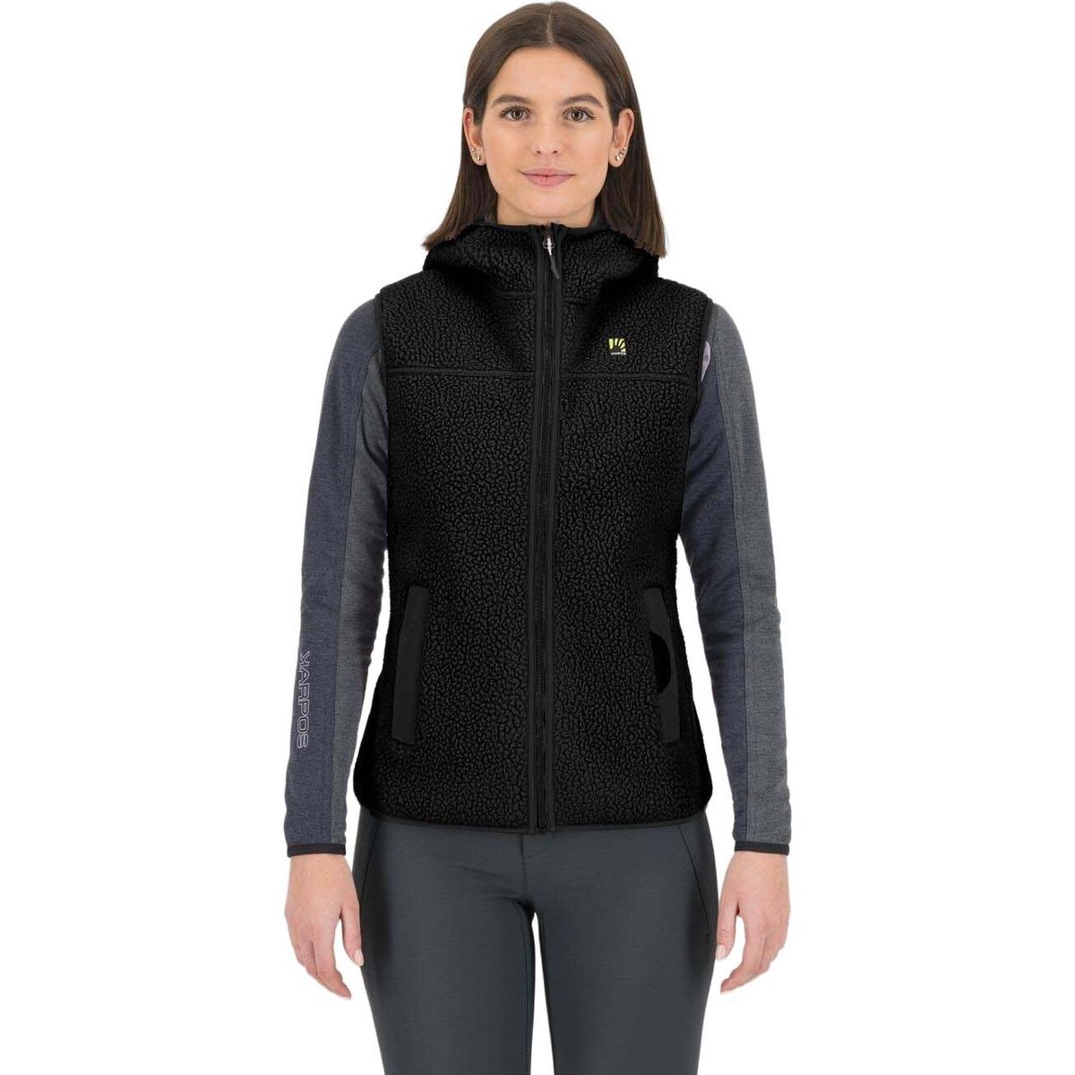 Karpos Moiazza Retro Hoodie W Vest black (400N) M 2532078-400N-M