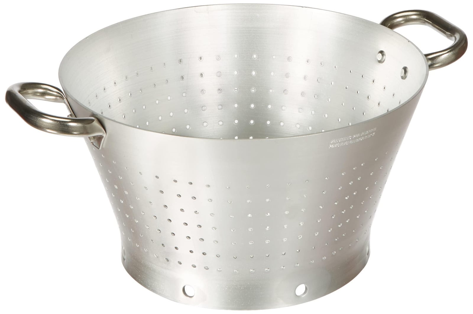 Dripio Conische aluminium gootsteen met 2 handgrepen, 30 cm