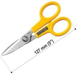Tesoura Olfa Stainless Steel Serrated 127 mm