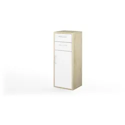 Mäusbacher Aktenschrank Big Profi Office Holzoptik Birke / Weiß