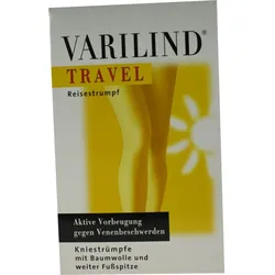 Varilind Travel Knie Baumwolle Beige Xs 2 ST