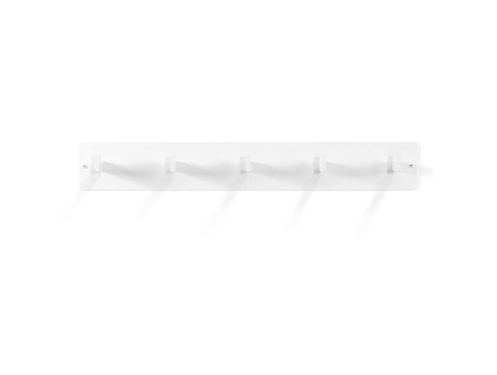 Spinder Design Garderobenleiste Hesta weiss Stahl H 10 cm 5 - Garderobenleiste