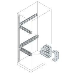 ABB IS2-EB1080 2 C-Querstreben vorne/seitlich, Kastenform H=100mm B=800mm