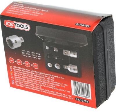 Ks Tools Vergrößerungs-/reduzieradapter-Satz, Knarre 917.0707