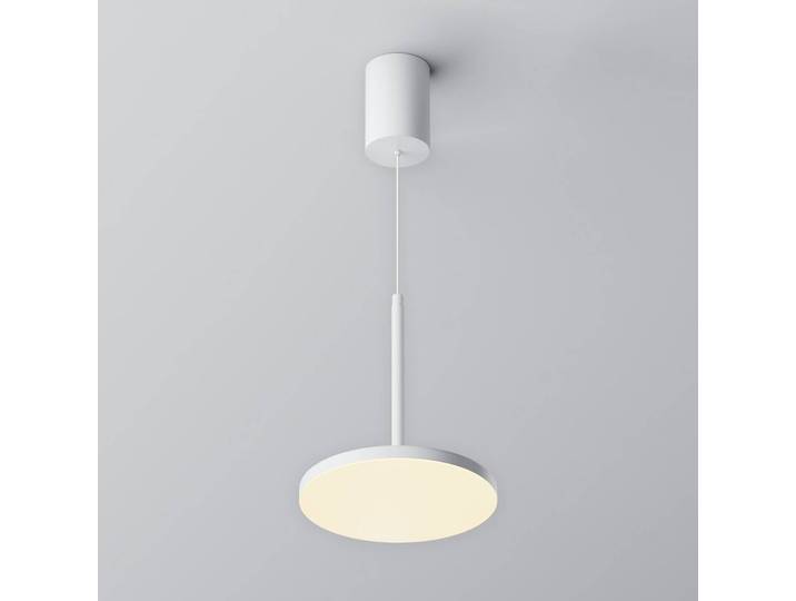 Maytoni Hängelampe Plato, weiß / opal, für Wohn- / Esszimmer, Aluminium, Modern