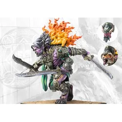 Conquest Sorcerer Kings: Rakshasa Bakasura (with Swords)