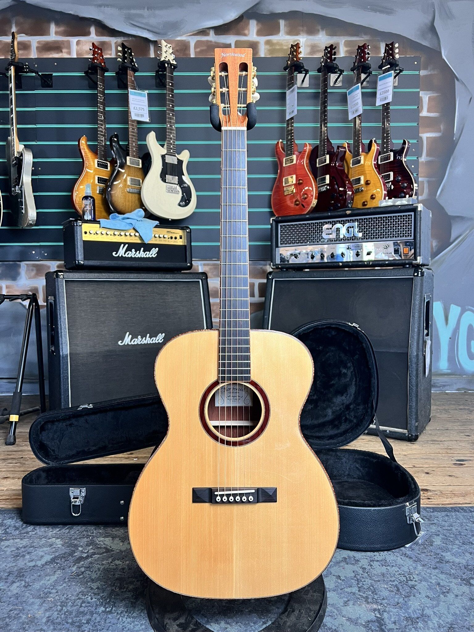 Northwood Borneo Rosewood 70 Series OM Gloss Natural 2016 Hand-Made Acoustic   Gloss Natural - Refurbished