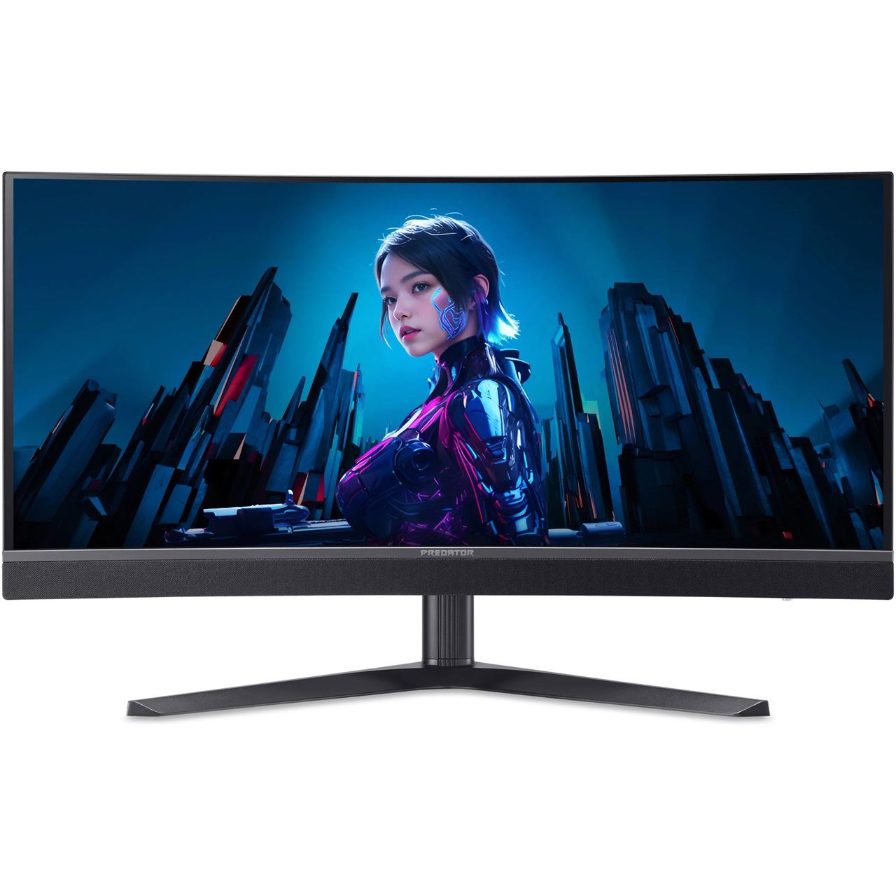 34" (86,36cm) Acer Predator X34F1bmiipphuzx schwarz 3440x1440 1x USB-C mit Displayport / 2xDisplayport 1.4 / 2x HDMI 2.1