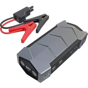 Extralink Starthilfe-Powerbank Jump Max7, 1000A Spitzenstrom, mit Arbeitsleuchte, Kapazität 10000mAh