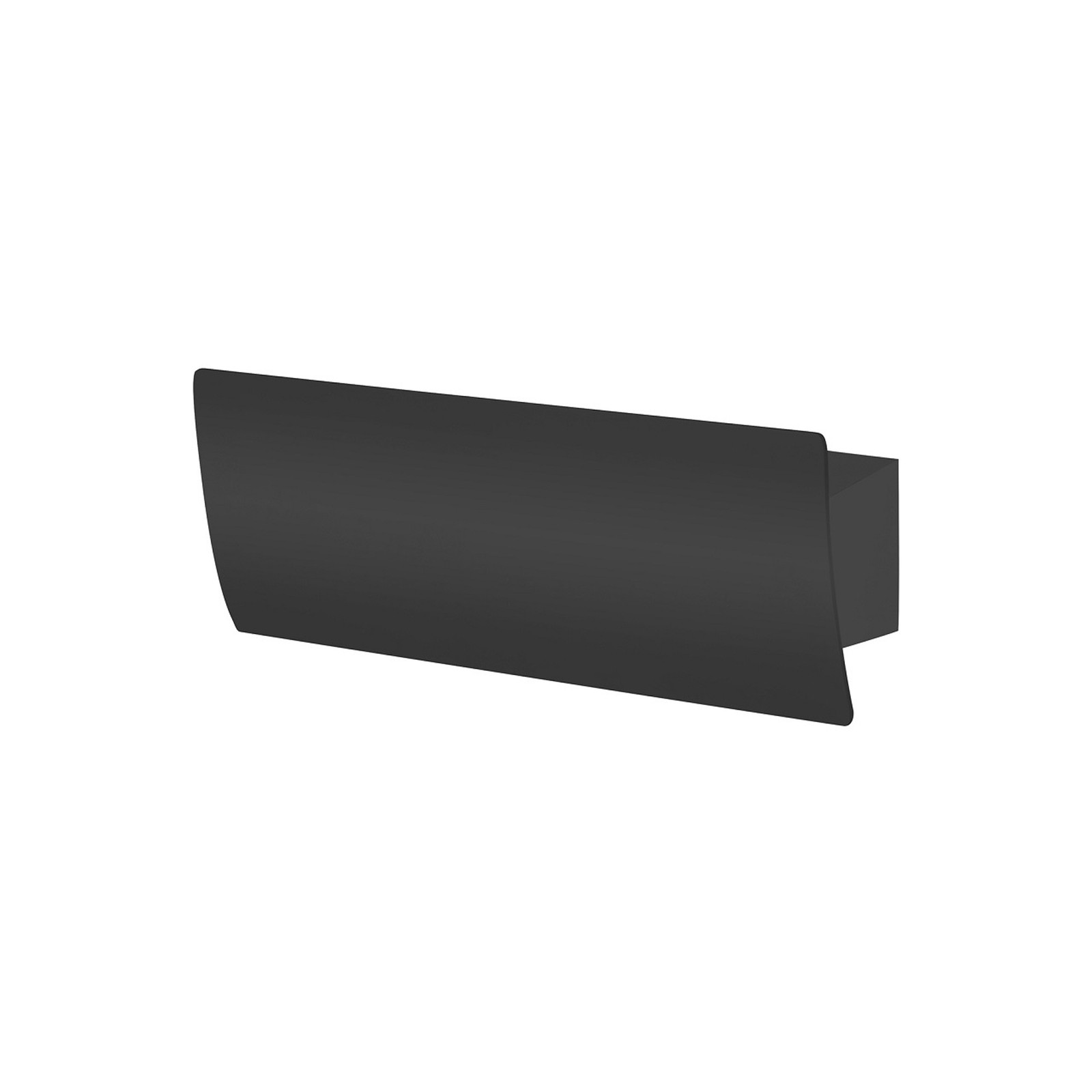 LEDS-C4 Duna LED inbouw wandlamp, zwart, dimbaar, 35 cm, 3857 lm, 3000K