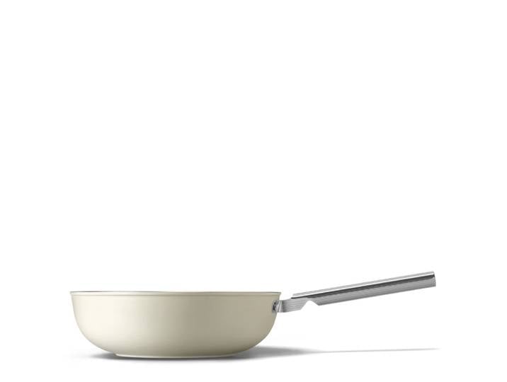 Wok 30cm crème smeg