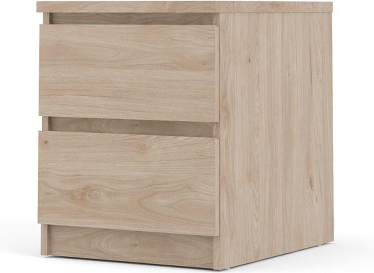 Tvilum Nada nachtkastje met 2 laden Hickory decor