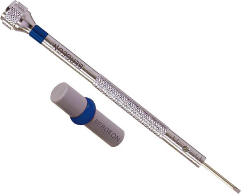 Bergeon 30080-K Horlogemakers Schroevendraaier met Reservebladen 2,50 mm
